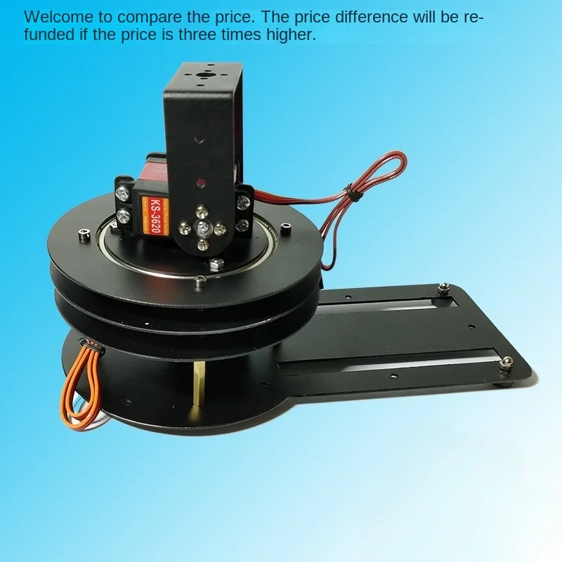 Manipulator robota z obrotowym gimbalem 2 DOF z gimbalem ze stopu metalu KS3620 do robota Arduino z programowalnym zestawem do samodzielnego montażu edukacji Ps2