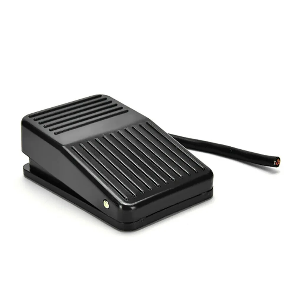 

Momentary Plastic Anti-Skid Foot Switch 250V 10A NO+NC Electric Power Foot Pedal Switch Industrial Equipment Attachment