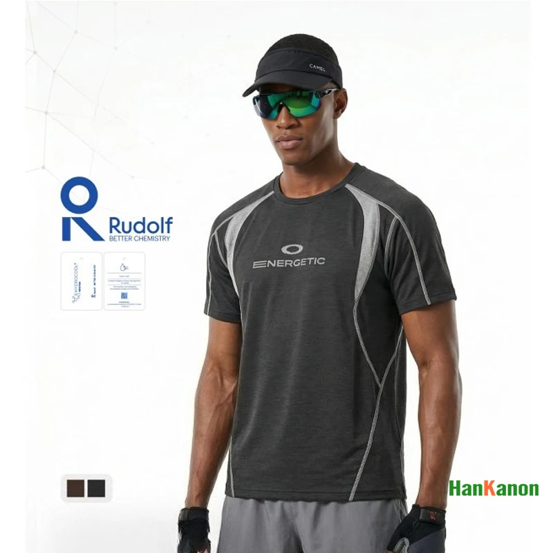 Man Moisture-Wicking Color-Blocked Long-Sleeved T-Shirt for Fitness Running, Trendy Top Unisex Quick-Dry T-Shirt