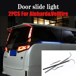 For Toyota Alphard Vellfire 2015 2016 2017 2018 2019 2020 2021 Sliding Door Track Light Turn Signal Both Fit LHD/RHD Car