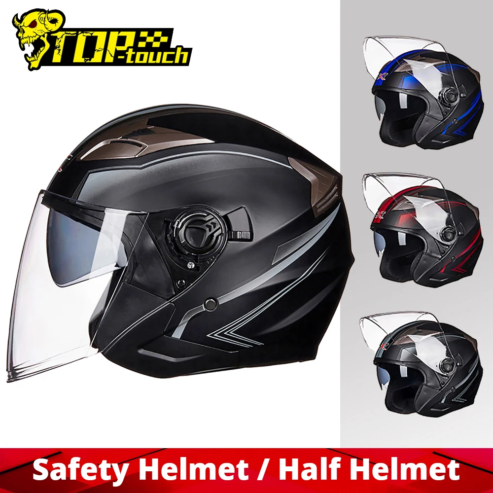 

Мотоциклетный шлем: модный, открытый, с защитой от падений, с солнцезащитным визором, для мотокросса