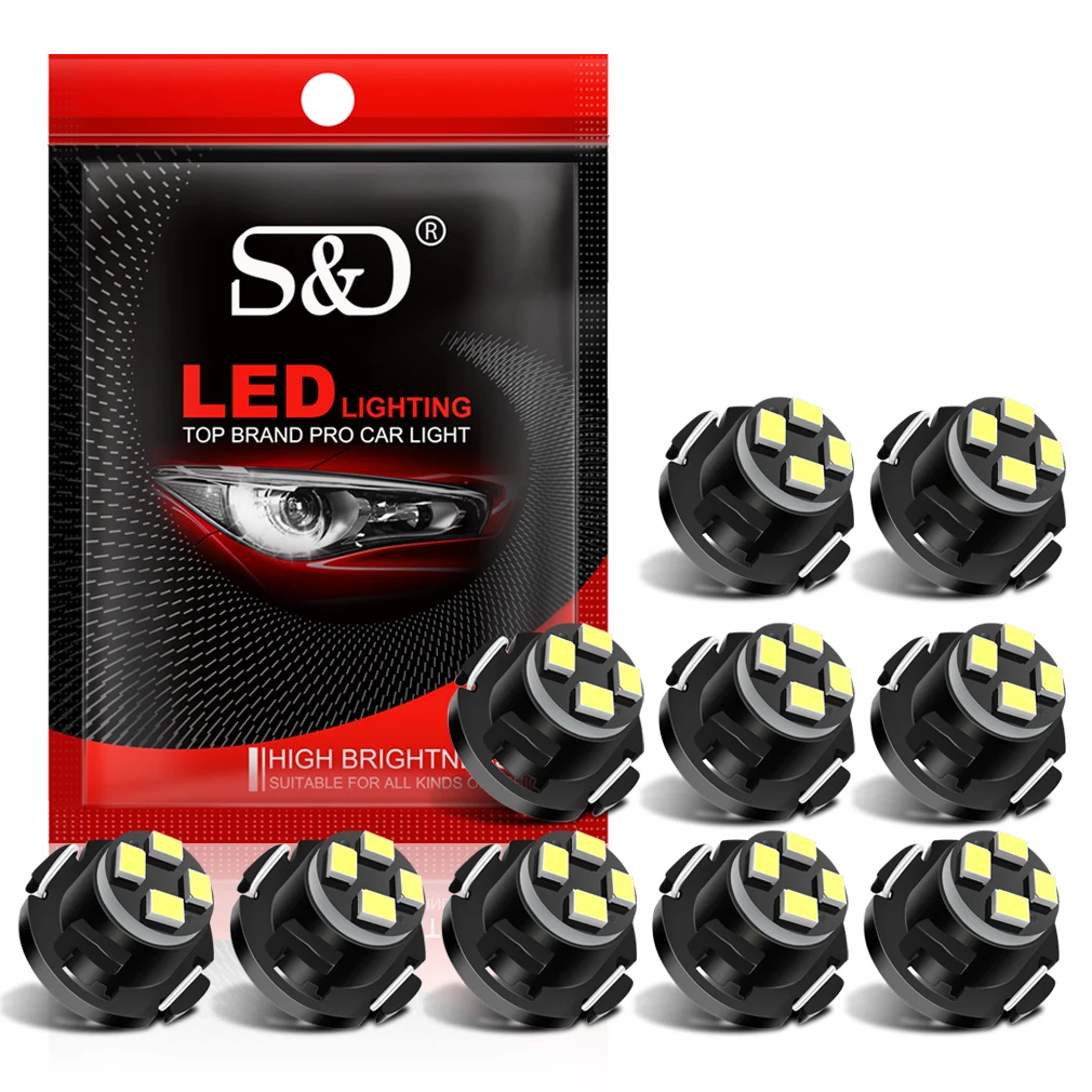 10Pcs Canbus T3 Led… - image