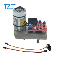 TZT High Torque Servo DC12V 24V 380kg.cm Steel Gear with Potentiometer for Robot Mechanical Arm