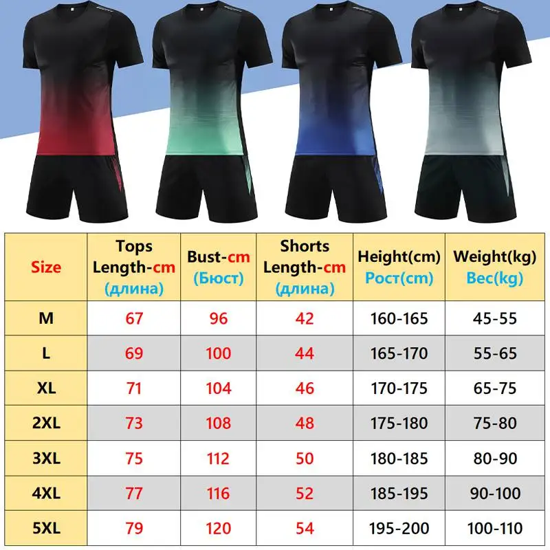 Tute sportive da corsa allenamento di moda Badminton O collo camicie con stampa 3D pantaloncini set da Tennis maglie da calcio Casual tuta