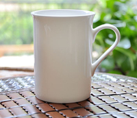 320ML, plain white bone china tumbler, ceramic tea mug, porcelain taza cafe expresso coffee cup, white-porcelain-cup coffe