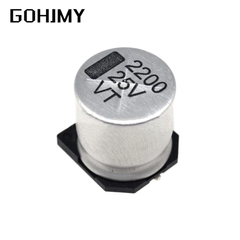 5PCS Electrolytic capacitor 25V2200UF 16*16.5mm SMD aluminum electrolytic capacitor 2200uf 25v