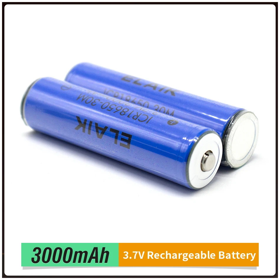 

1-20PCS 3.7V 3000mAh Rechargeable Battery Suitable For Our 18650 Toys, Tools, Flashlight Batteries, Etc+Pointed