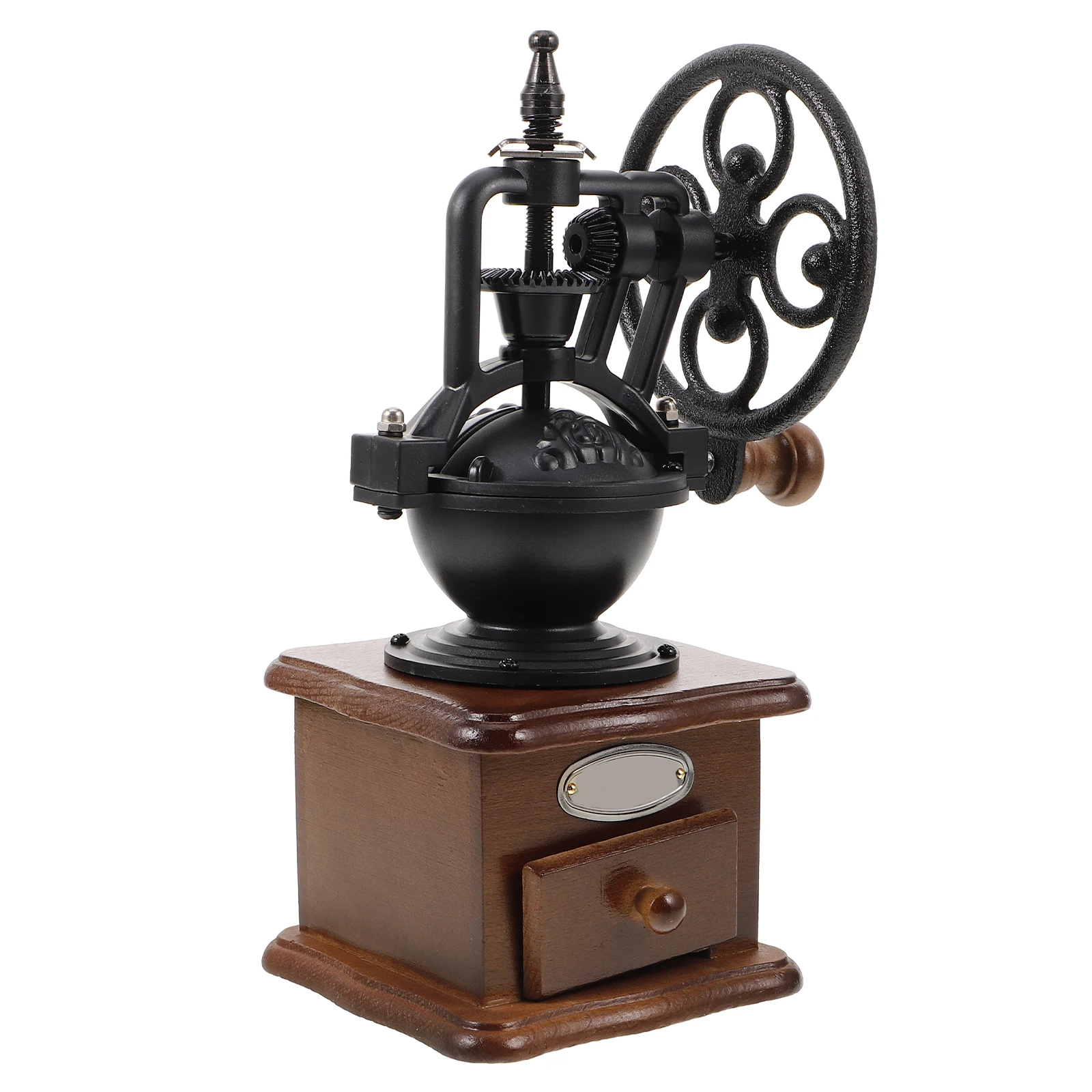 

Retro Manual Coffee Grinder Bean Hand Crank Machine Home Kitchen Compact Design Easy Dismantle Water Cleaning Rich Aroma Coffee
