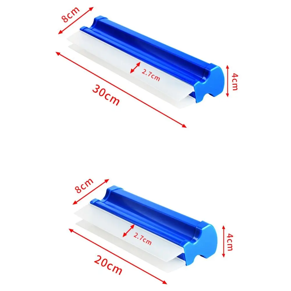 Zweireihiger Autofensterschaber Effizienter weicher Fensterreinigungsrakel Ergonomisches Silikon-Windschutzscheiben-Reinigungswerkzeug Fahrzeug