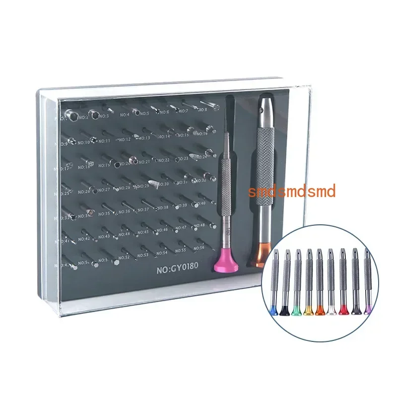 Wrist Watch Special Screwdriver 56 Kinds of Multi-functional Wrist Watch Repair Tools with Screw Head