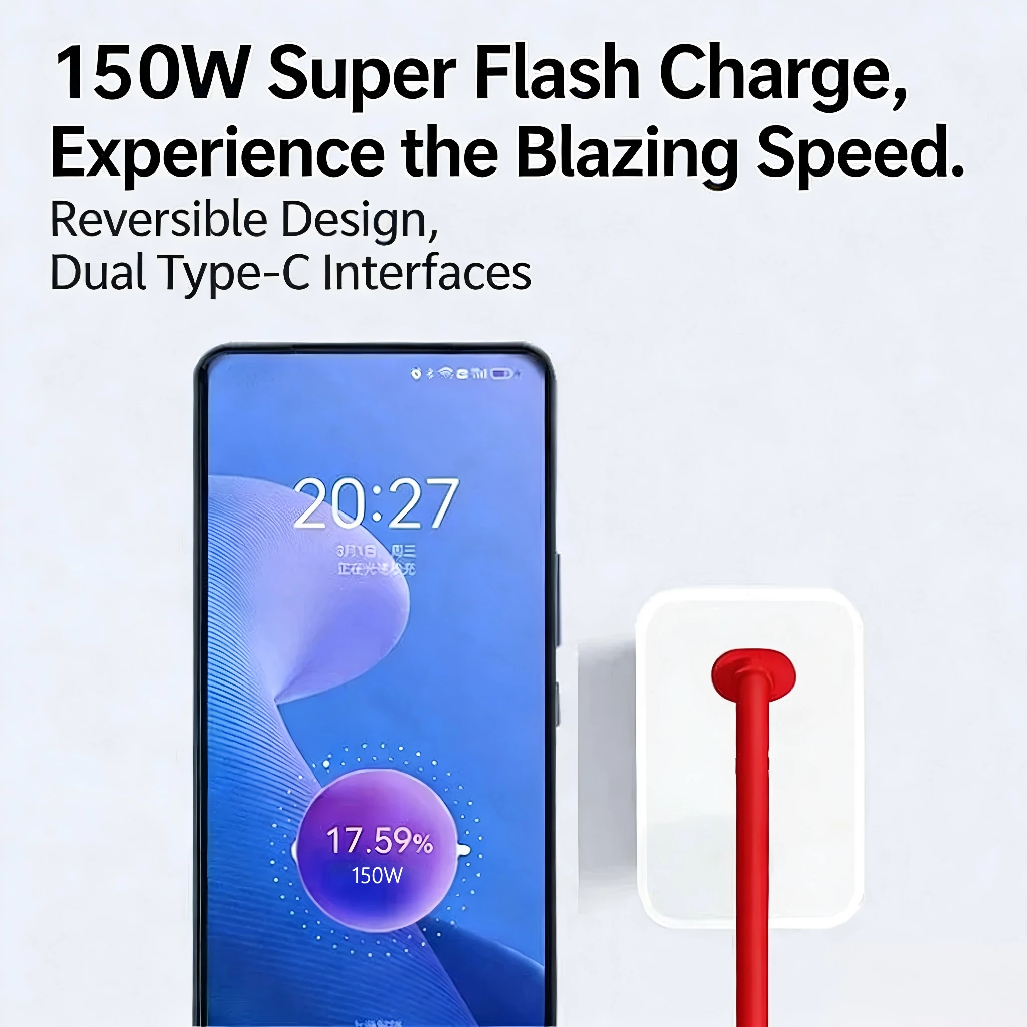 For Oneplus 13 12 11 Cable 150W 100W 80W Supervooc 2.0 Warp Usb Type C Cabo Fast Charge One Plus 10T Nord CE 5 4 10 Ace 3