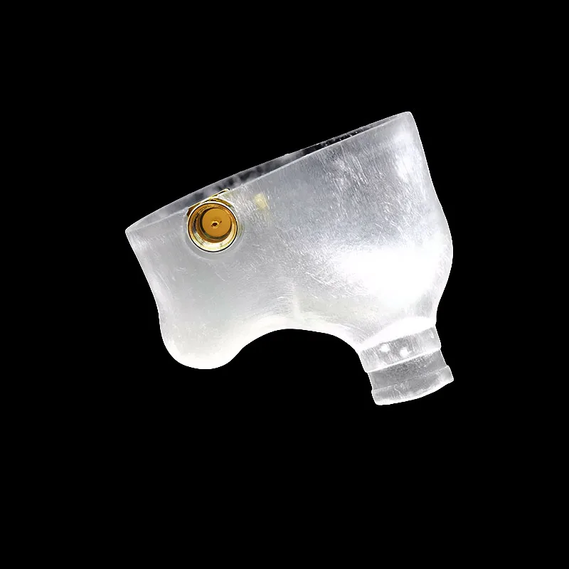 1 pair of male molds suitable for IEM in ear earphone shells, Including MMCX fema,3D printed production. protective case