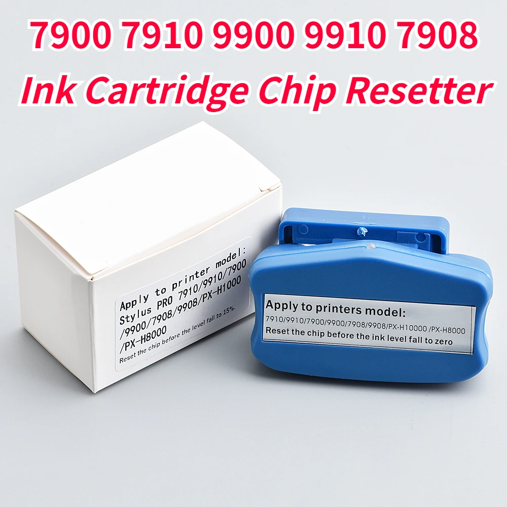 

Устройство сброса чипа картриджа с чернилами для принтера Epson Stylus Pro 7908 9908 7900 7910 9900 9910 XP-H1000 XP-H800