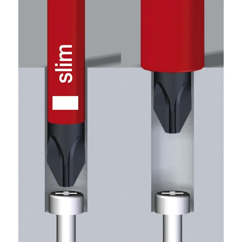 16 Piece Insulated Torque Control Driver and Slimline Blade Set