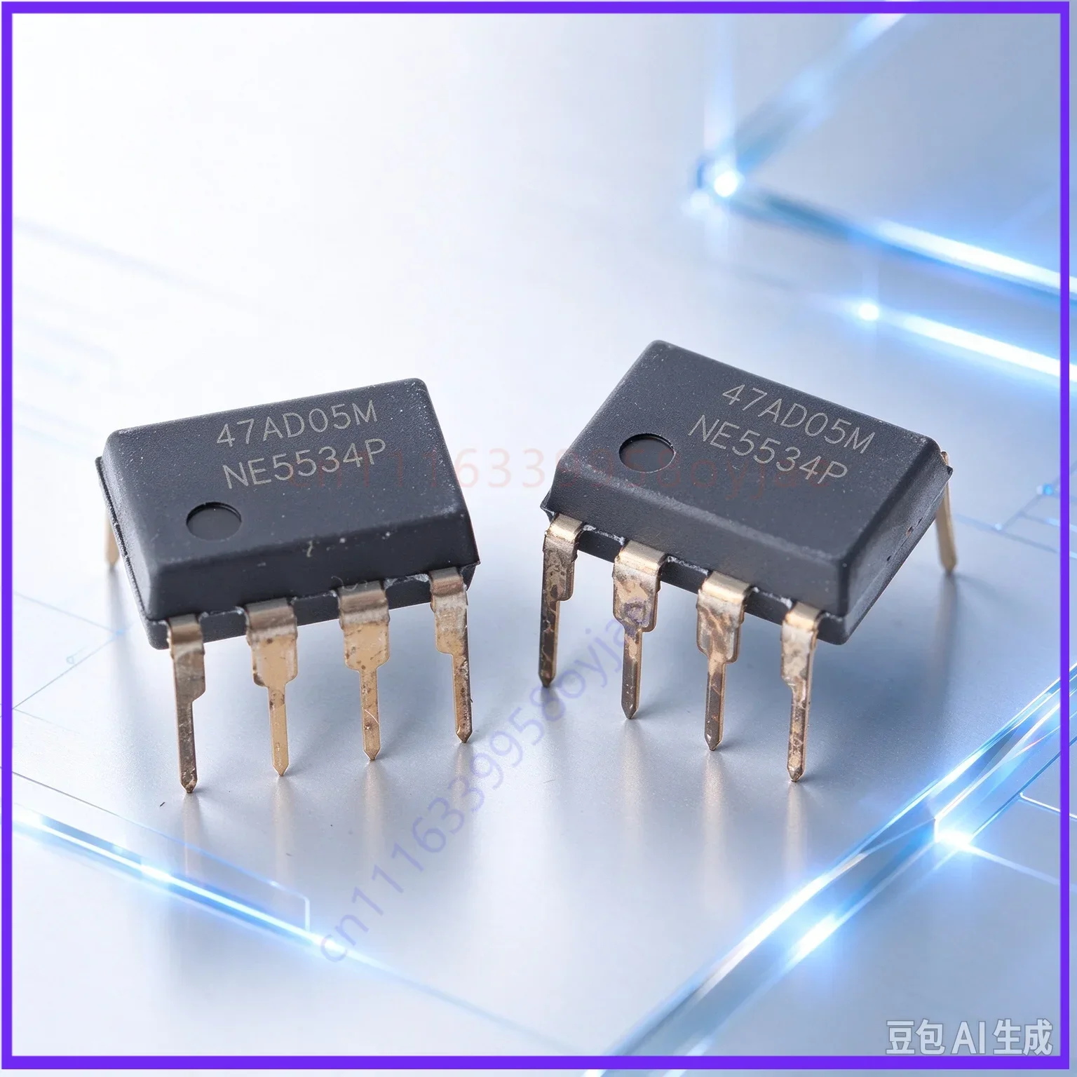 20pcs Opamp for TI NE5534P HiFi Audio Single Operational Amplifier, Headphone Preamplifier IC