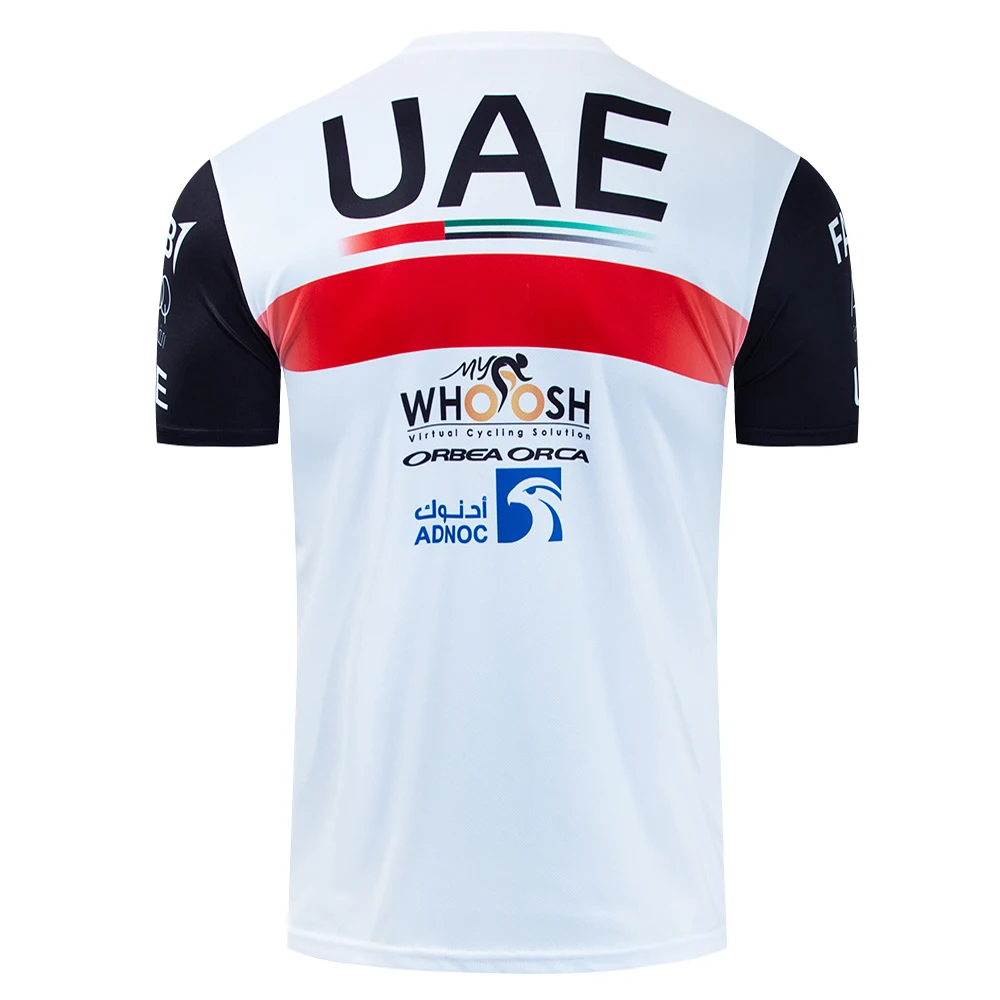 Black UAE Team Cycling Jersey Men Women Quick Dry Bike Tshirt Ropa Ciclismo MTB Bicycl Maillot Clothing