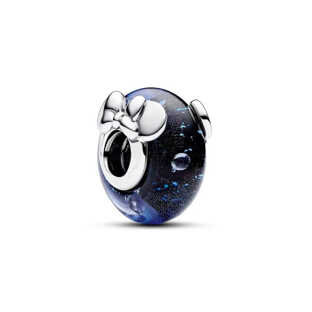 Disney Cartoon Mickey Minnie Donald Duck Charm Beads Fit Snake Silver Bracelet Necklace DIY Jewelry Making Women Gift