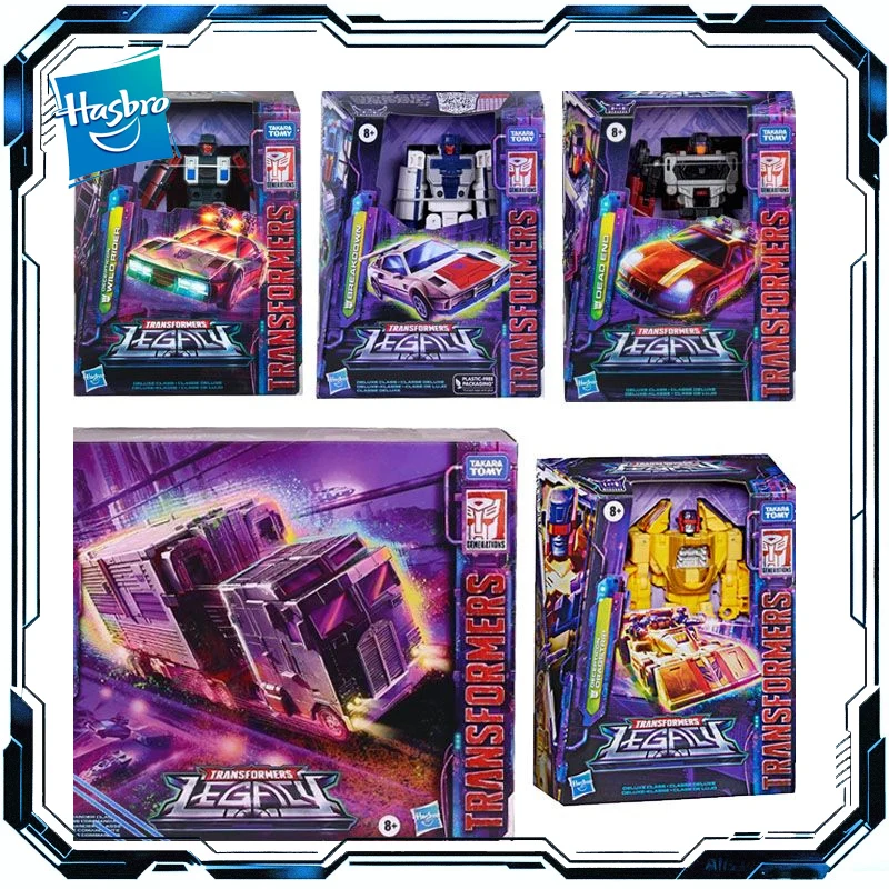 Hasbro Original Transformers Anime Figure Legacy United WILDRIDER Dragstrip Action Figure Giocattoli per ragazzi e ragazze, regalo per bambini