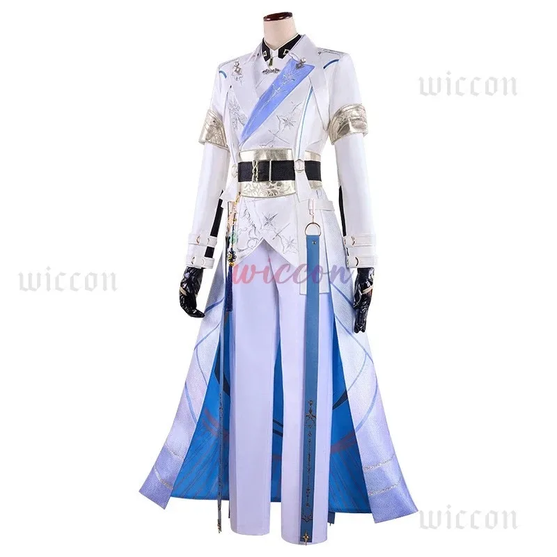 الحب والفضاء العميق Xavier Lumiere تأثيري حلي شعر مستعار متلألئ ضوء القمر موحدة أقراط حفلة الهالوين للنساء الرجال الدعائم