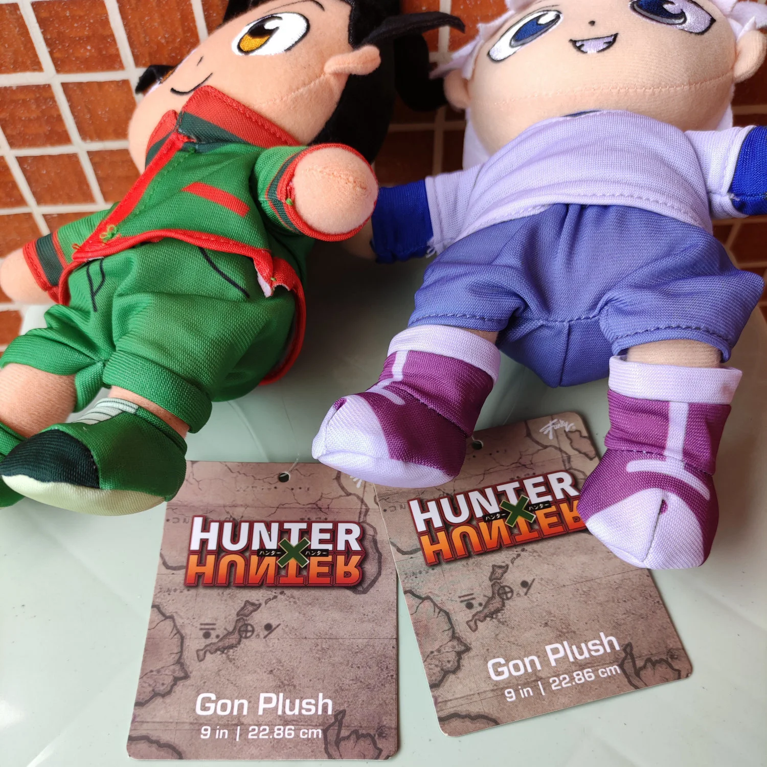 HUNTER×HUNTER 22cm Plush Toy Killua Zoldyck Anime Cartoon Dress Up Stuffed Cotton Doll Q Version Soft Pillow Kids Toys Gift