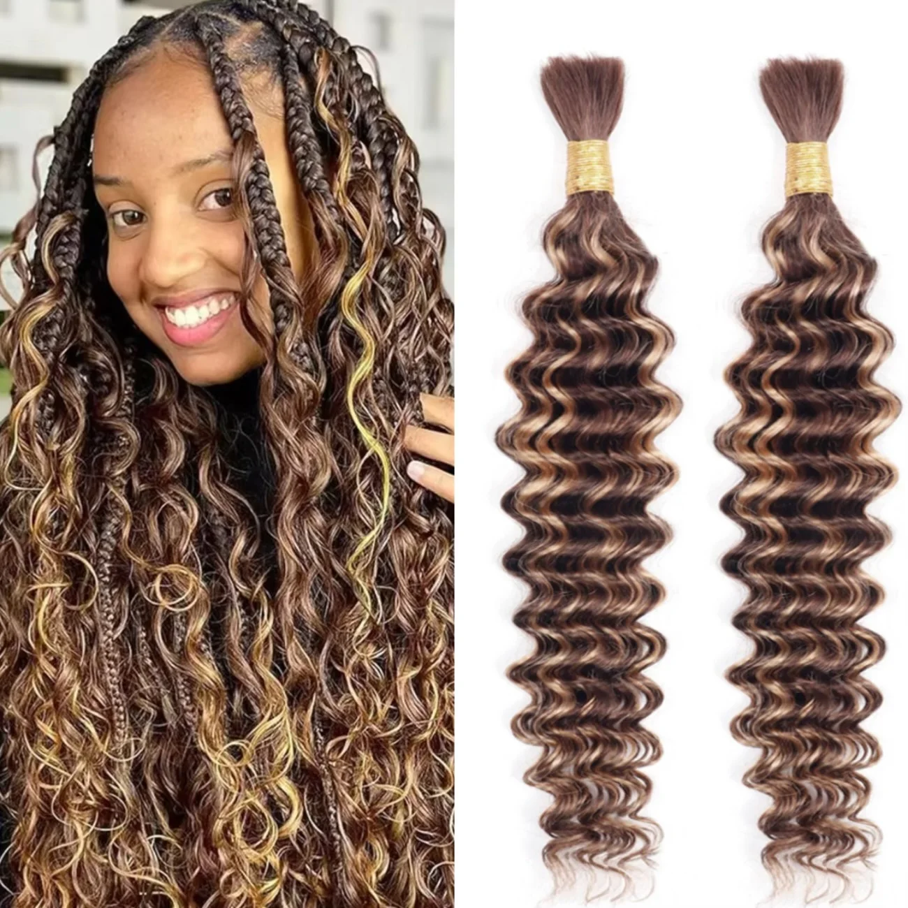 16-28 Inch Deep Wav… - image