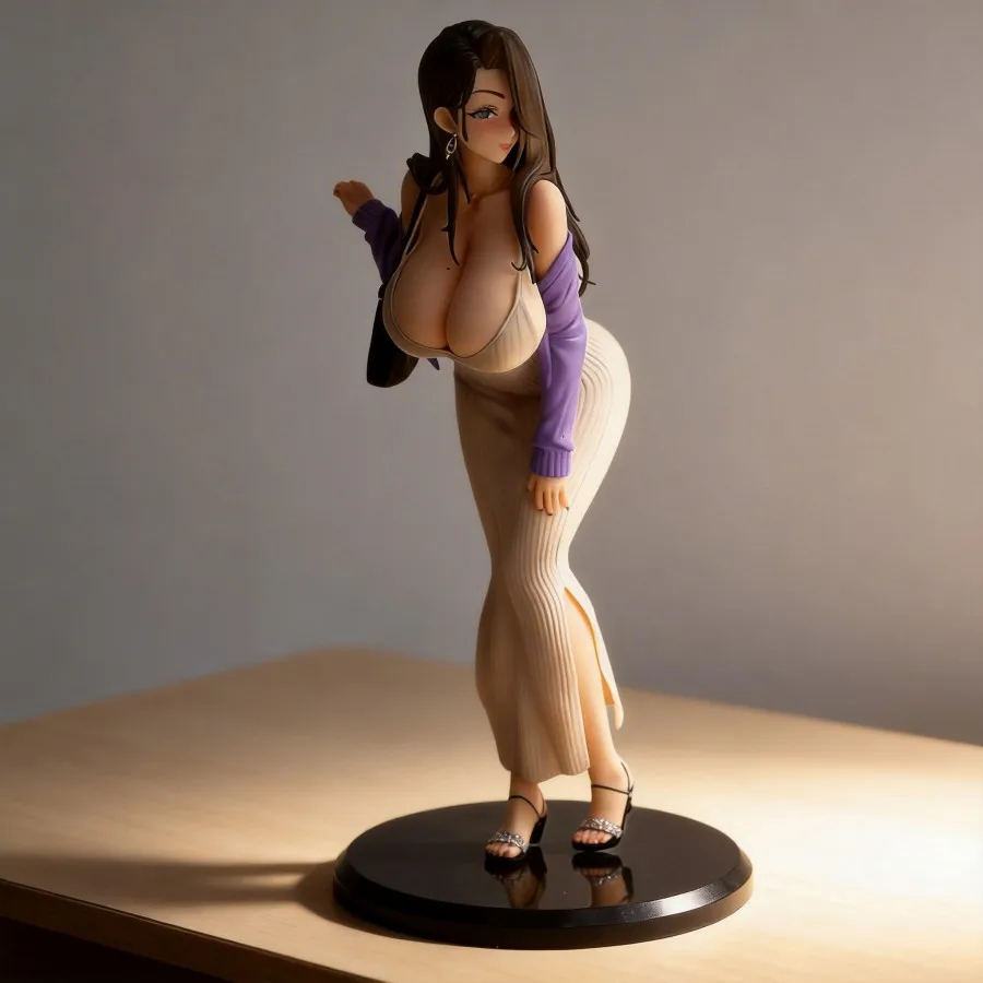 

Anime Nihon Mama Zukan Arisa Kitami Figure 25cm Collectible Model Toy Statue Decoration Gift for Fans