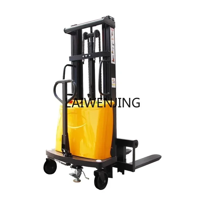 

HLZ Lifting Hydraulic Stacker Electric Forklift Loading and Unloading Stacker