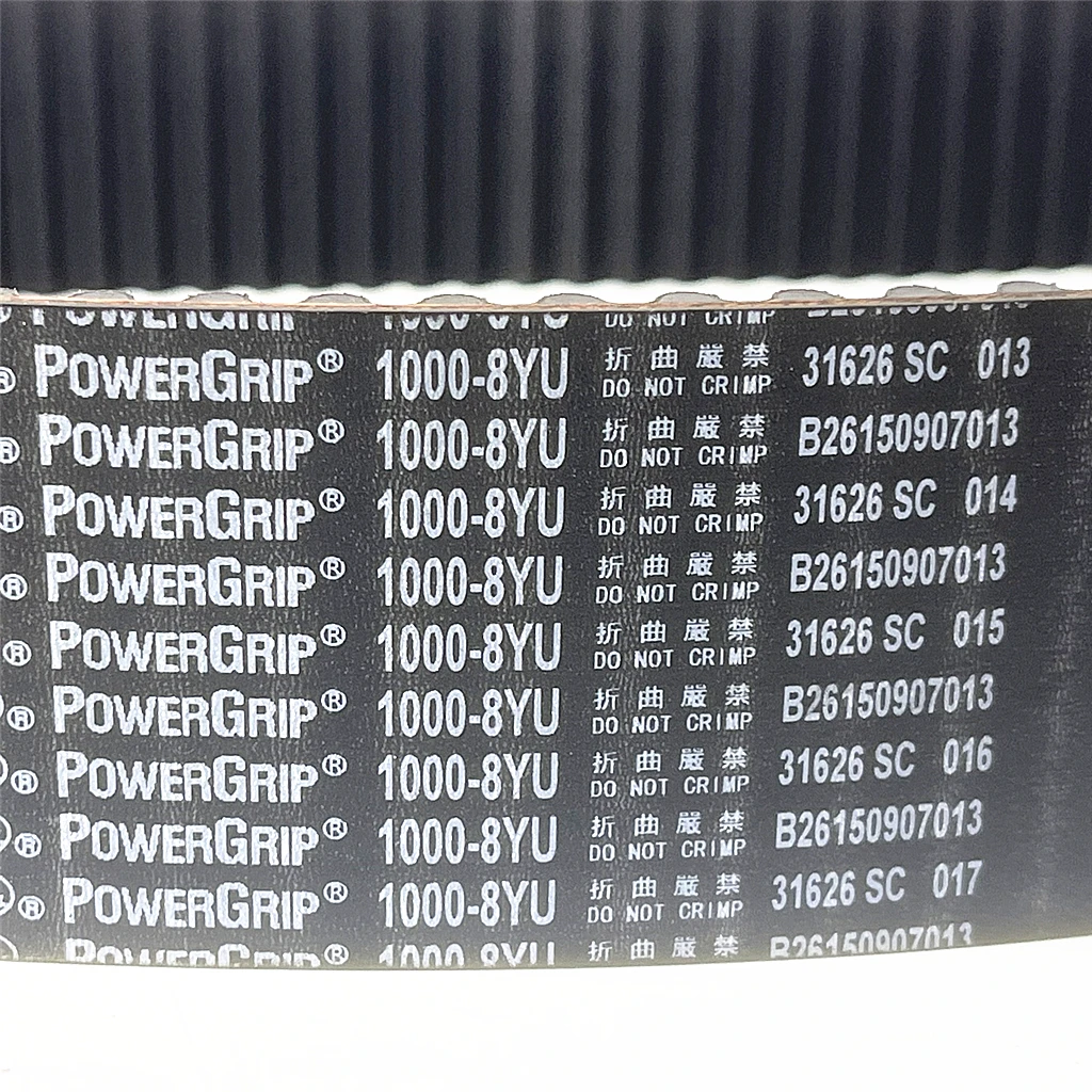 PowerGrip 1000-8YU 125 Zähne Arc-Zahnriemen für 3D-Drucker, Graviermaschine, CNC-Drehmaschine, Roboter-Spindelgenerator-Antriebsriemen – Detail 3