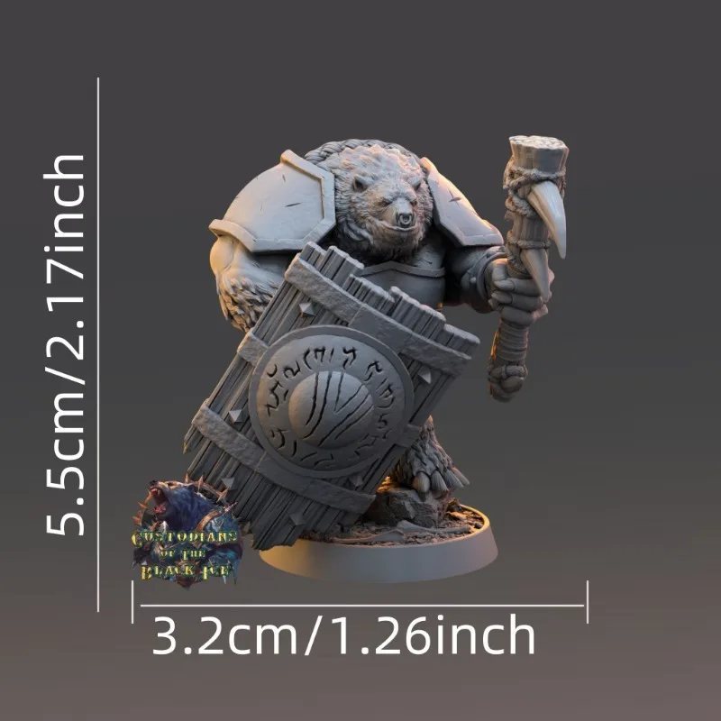 Runo Spike-Miniatures à collectionner pour amateurs d'artisanat, pièces de jeu, peinture de documents, mini statue, kits de garage, jouets modèles, 4 pièces