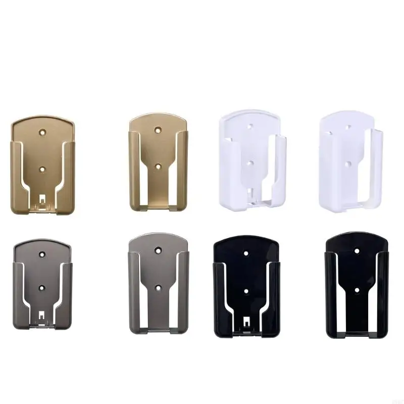 

39BC Wall-Mounted Air Conditioner Remote Control Holder Stand Mount Bracket Rack White/Black-/Gold/Gray