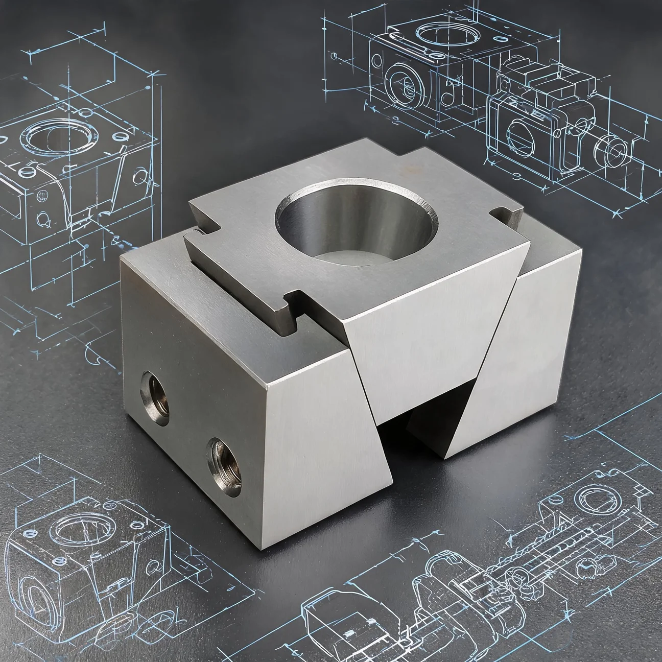 Mini OK Vise Smooth Jaw CNC M6 M10 Precision Modular Single Vise Wedge-Type Clamping Element for Machine Tools Accessory