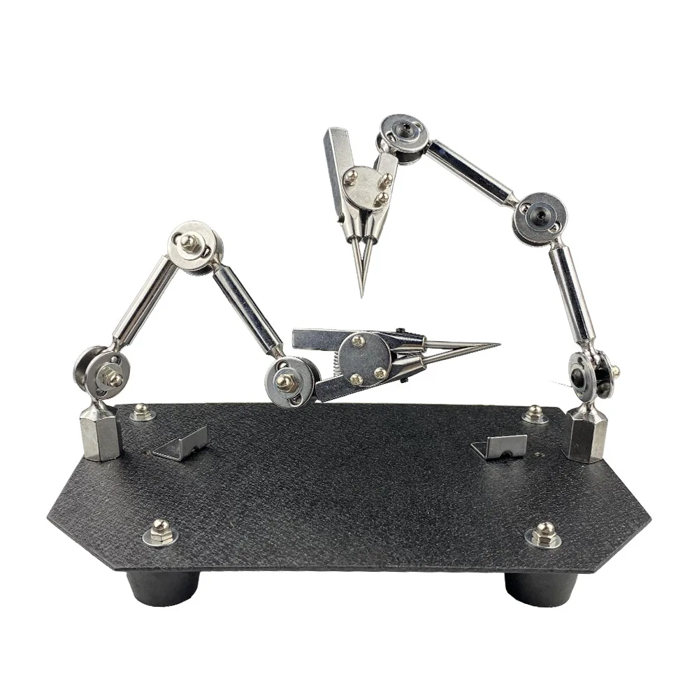 Desktop Double Head Welding Fixture Welding Auxiliary Electric Iron Frame Welding Chain Equipment