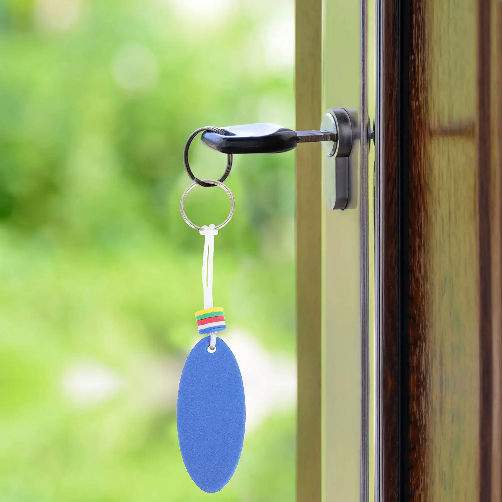6pcs Floating Keychain for Fishing, Swimming, Sailing – Waterproof & Lightweight Water Sports Key Ring