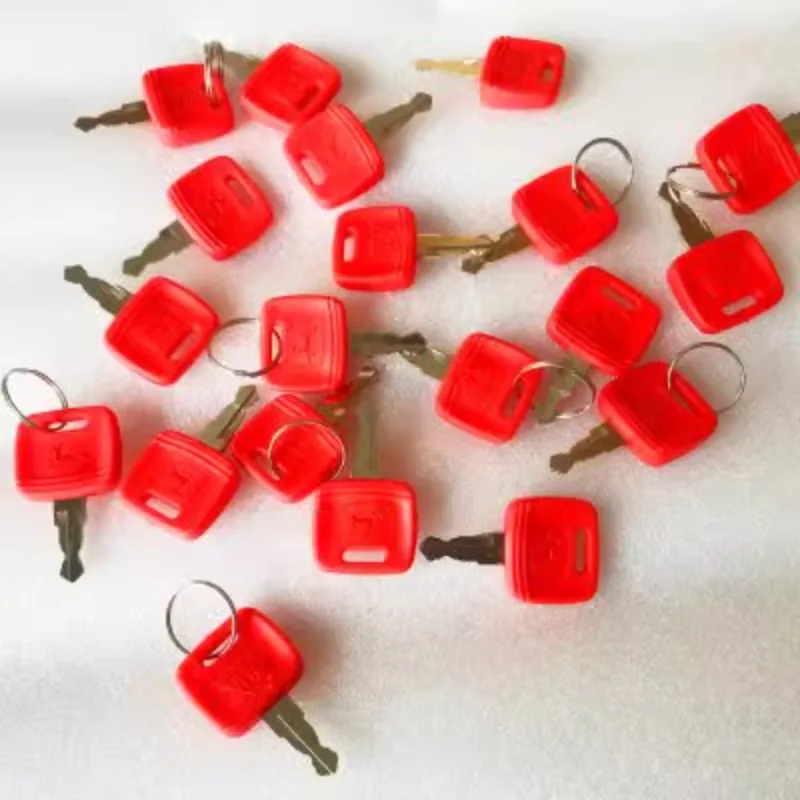 Set of 10 RE183935 RE43492 RE71557 RE81404 keys suitable for John Deere tractor 6010 6110 6210 6310 6410 6510 engine