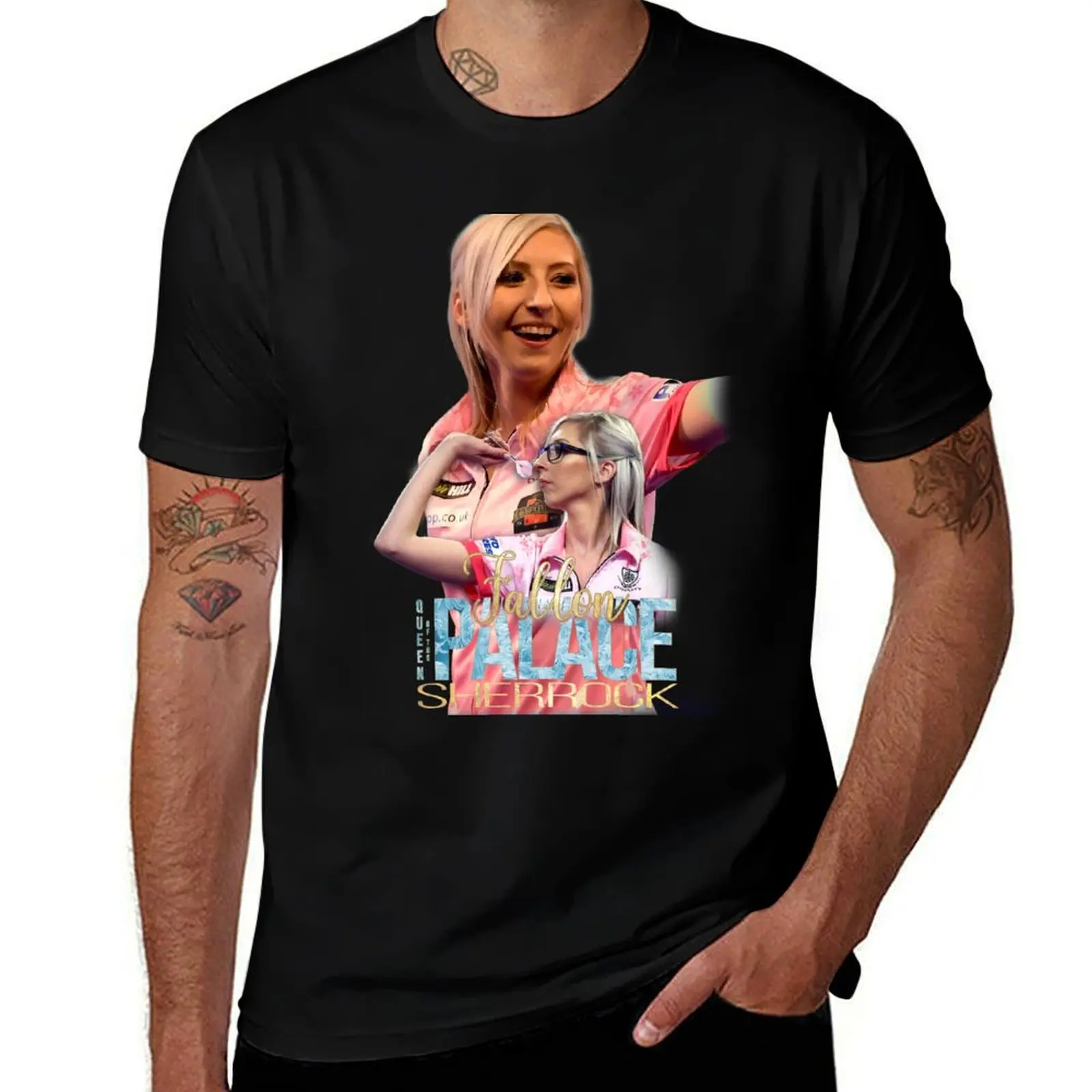 Fallon Sherrock World Darts Championships Geordie Darts Player T-Shirt Summer Fashion Casual Tee Shirt T-Shirt