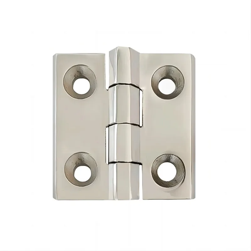 

2Pcs Stainless Hinges 50*50 Hardware Corner Door Hinge Cabinet Folding Hinge Cabinet Door Window Electric Box