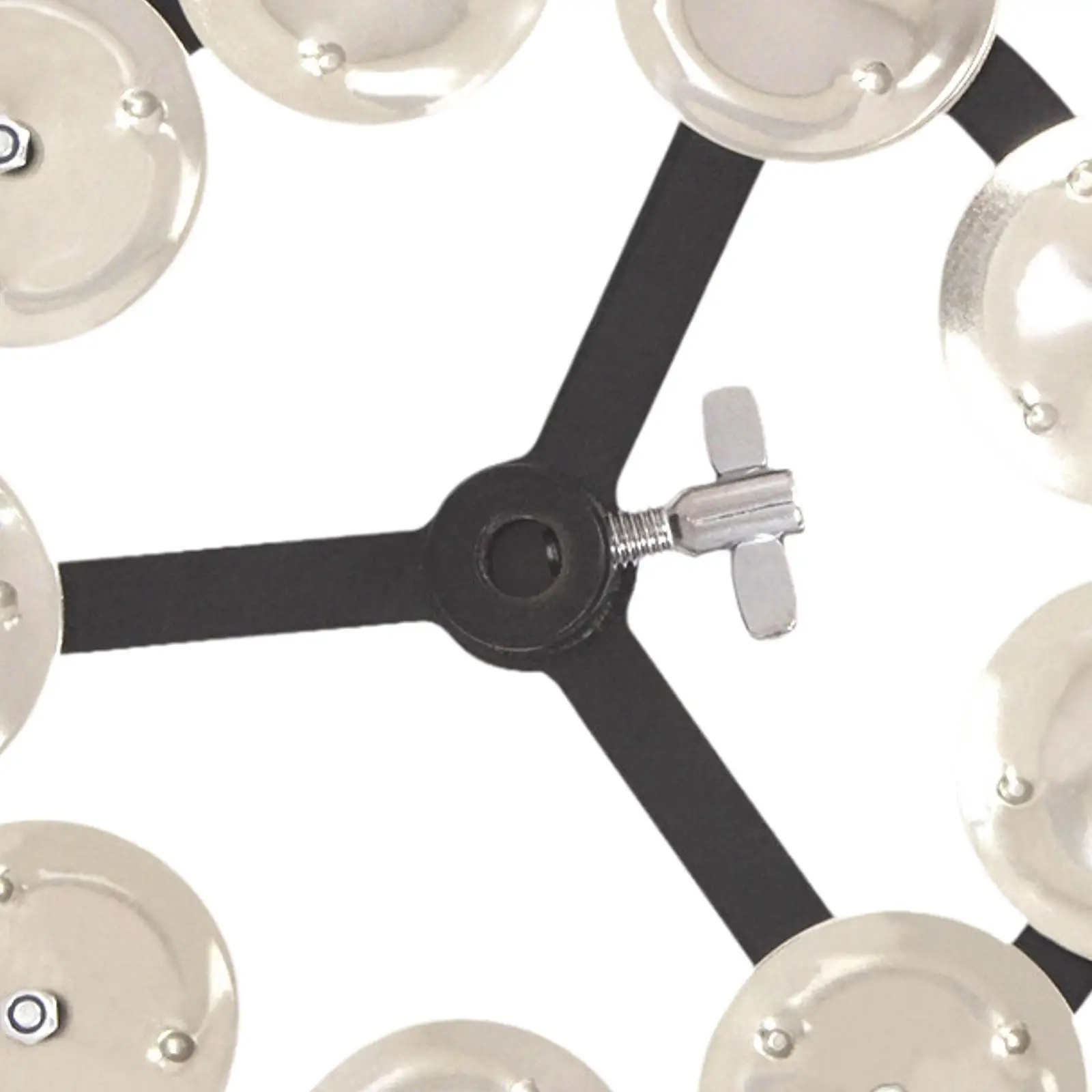 Drum Cymbals Rings Metal Mini Tambourine Cymbal Stack for Drum Set Hi Hat Cymbals Percussion Effects