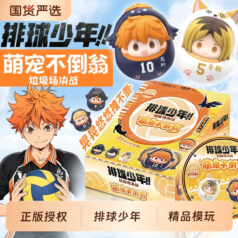 

Haikyuu The Movie: Decisive Battle at the Garbage Dump Blind Box Hinata Kageyama Cute Anime Goods Decor Collectible Gift