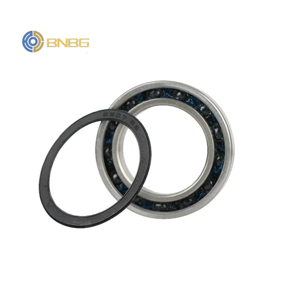 2Pcs 6806 61806 2RS Si3N4 Ceramic Ball Bearing Rubber Sealed BB30 Hubs 30x42x7mm 6806-2RS CB