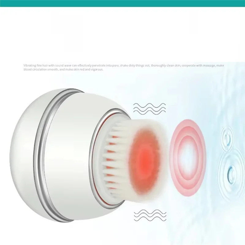 ABKR-Facial Cleansing Brush Fordeep Pore Cleansing Skin Exfoliation & Beauty Enhancement