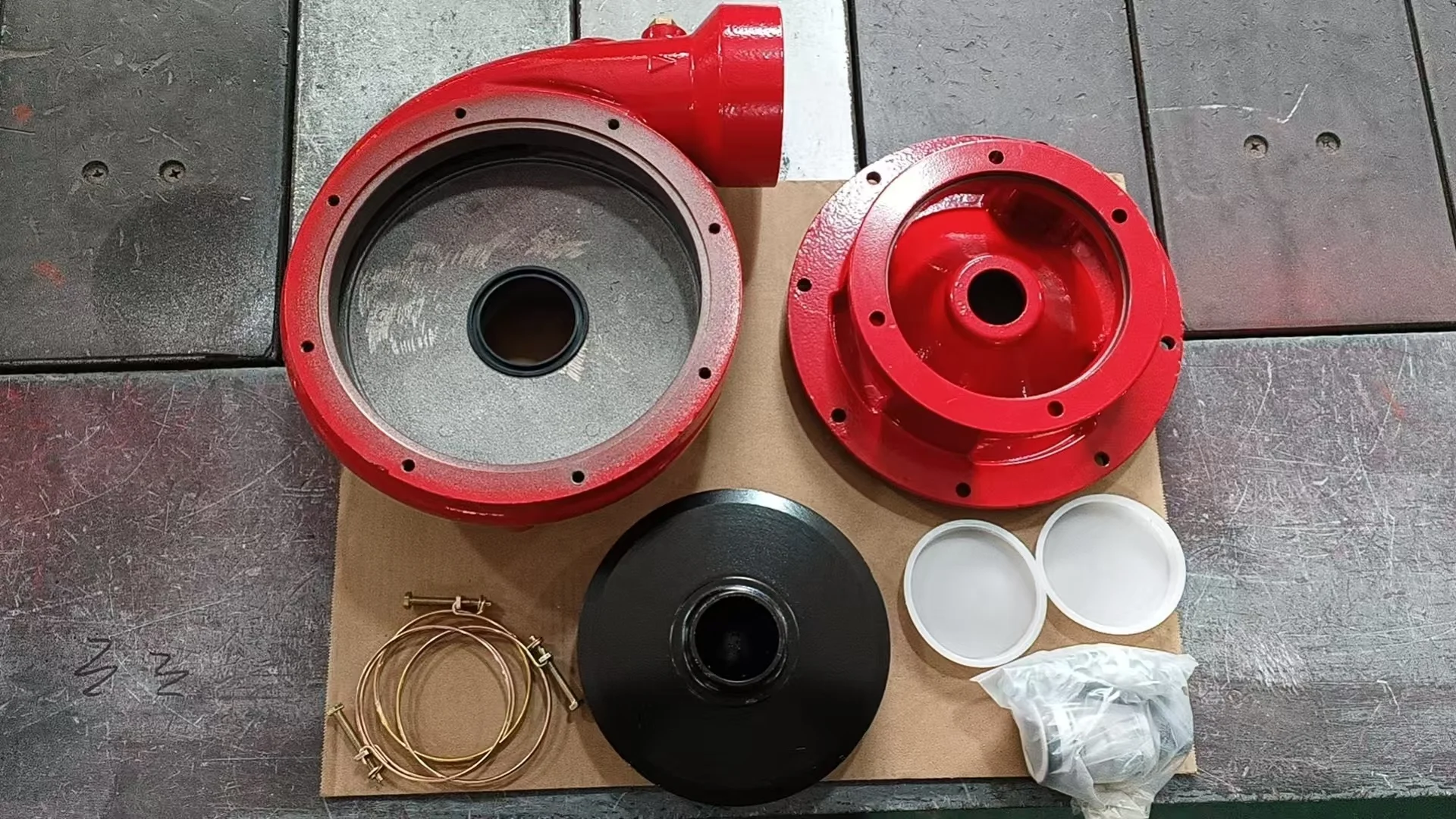 Seasummer 3 Inch Cast Iron Polished High Pressure Water Pump with Impeller and 0 Outlet Angle 3-Month Warranty
