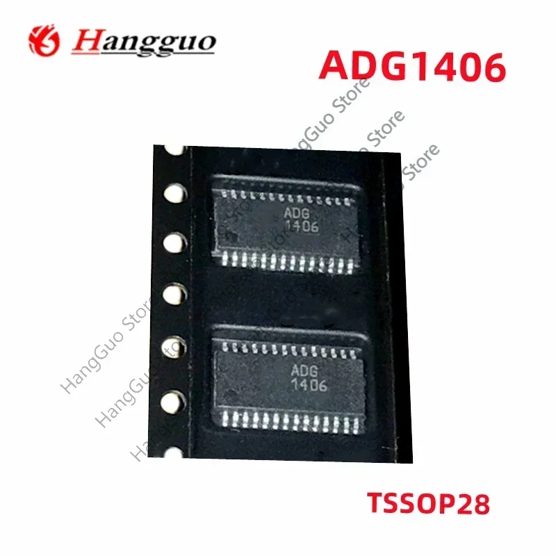 2PCS Original ADG1406BRUZ ADG1406 TSSOP28 analog Multiplexer  Chip