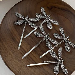 2PCS/set Metal Dragonfly Hair Clip Pins Girls Hairpin Barrette Vintage Hairpins Women Accessories Jewelry Gifts