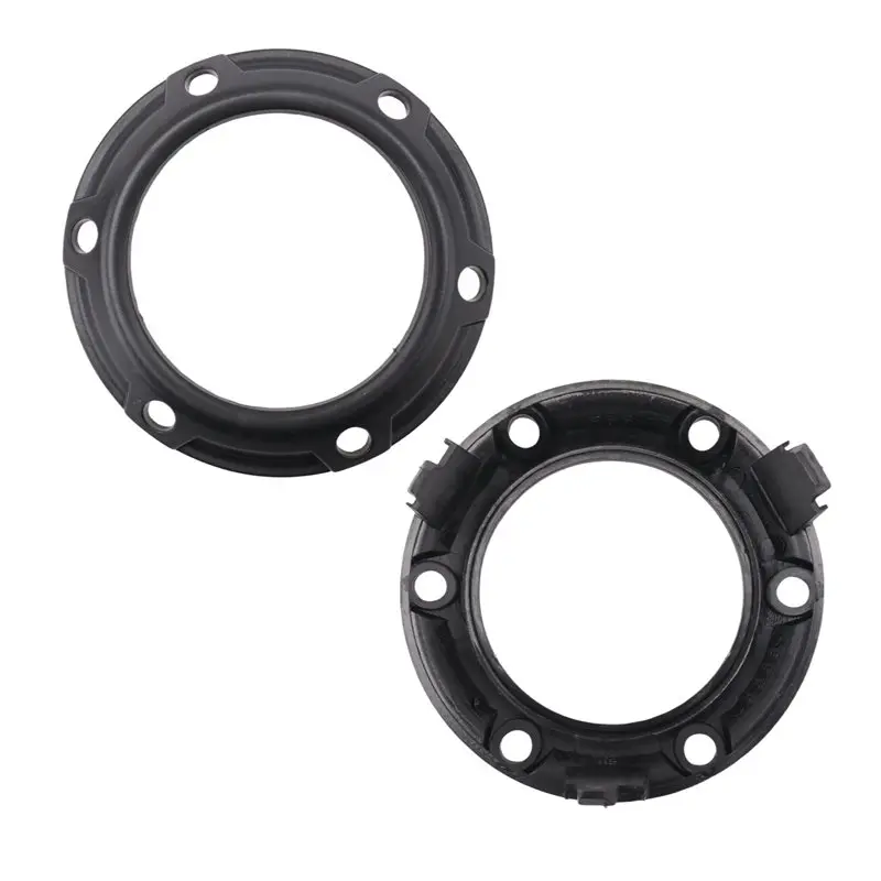 2PCS New Front Fog Light Lamp Black Cover Frame 6400A739 For Outlander 2007 2008 2009