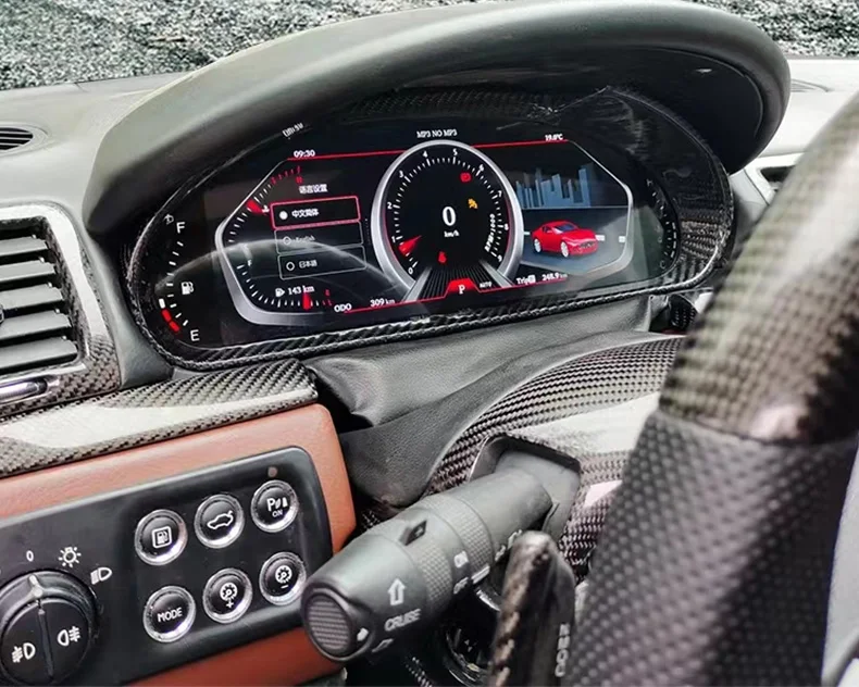 

Приборная панель цифрового кластера для Maserati GranTurismo GT 2007-2015, приборная панель, экран, спидометр, автомобильный радиоприемник, Carplay Navi