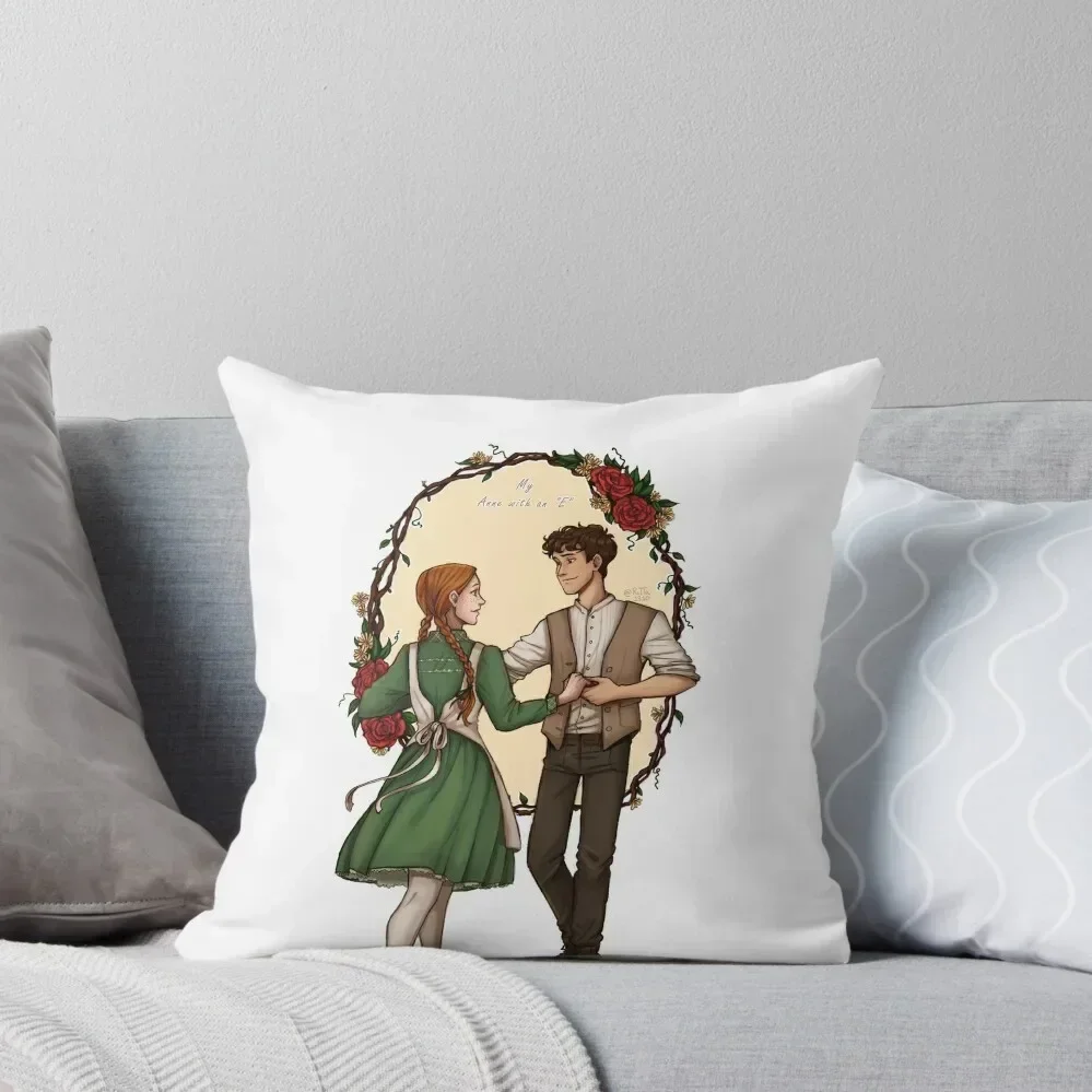 

my anne Throw Pillow christmas pillowcases Pillows Aesthetic pillow