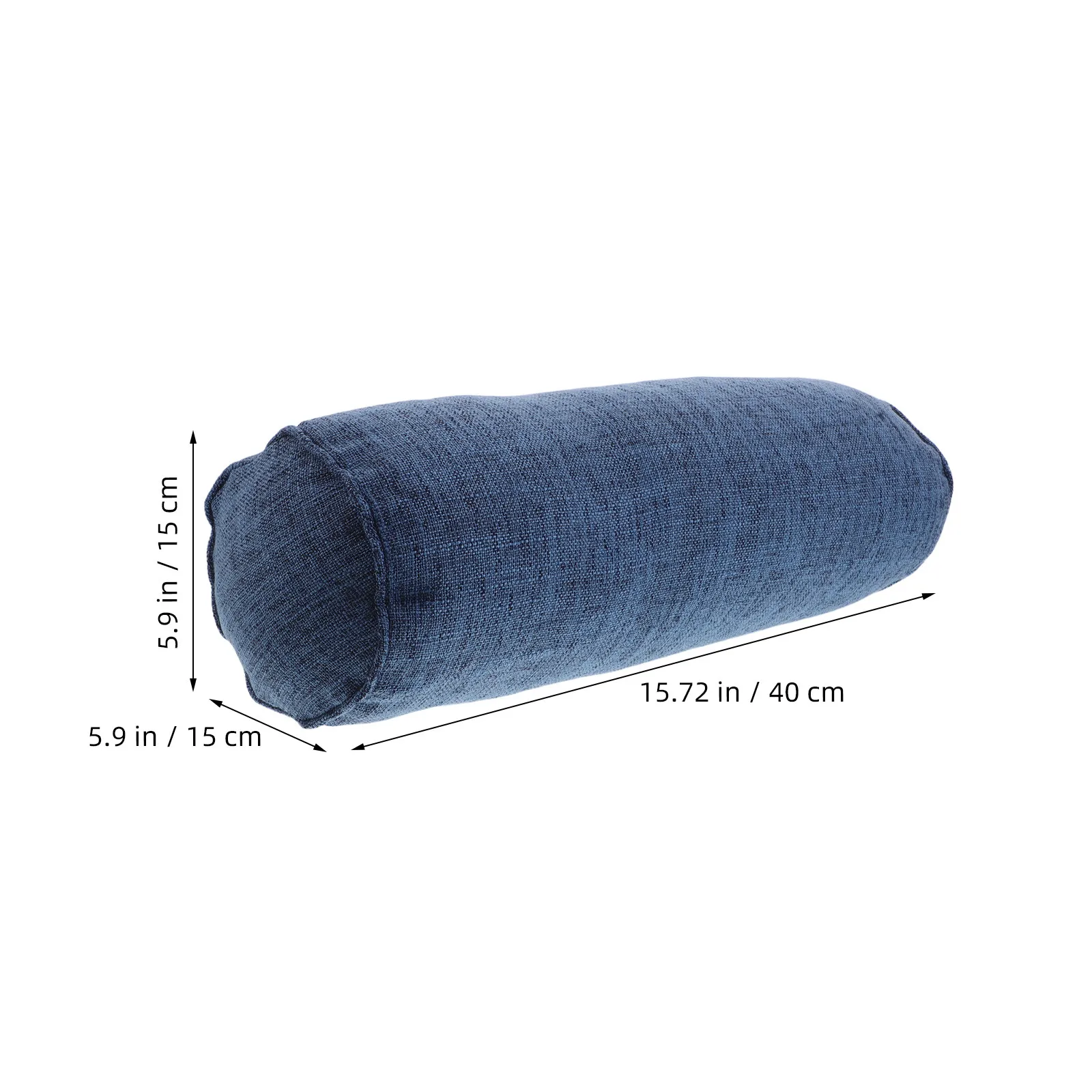 Bolster Pillow for Yoga Round Fitness Cylindrical Support Footrest Lumbar Throw Pillows