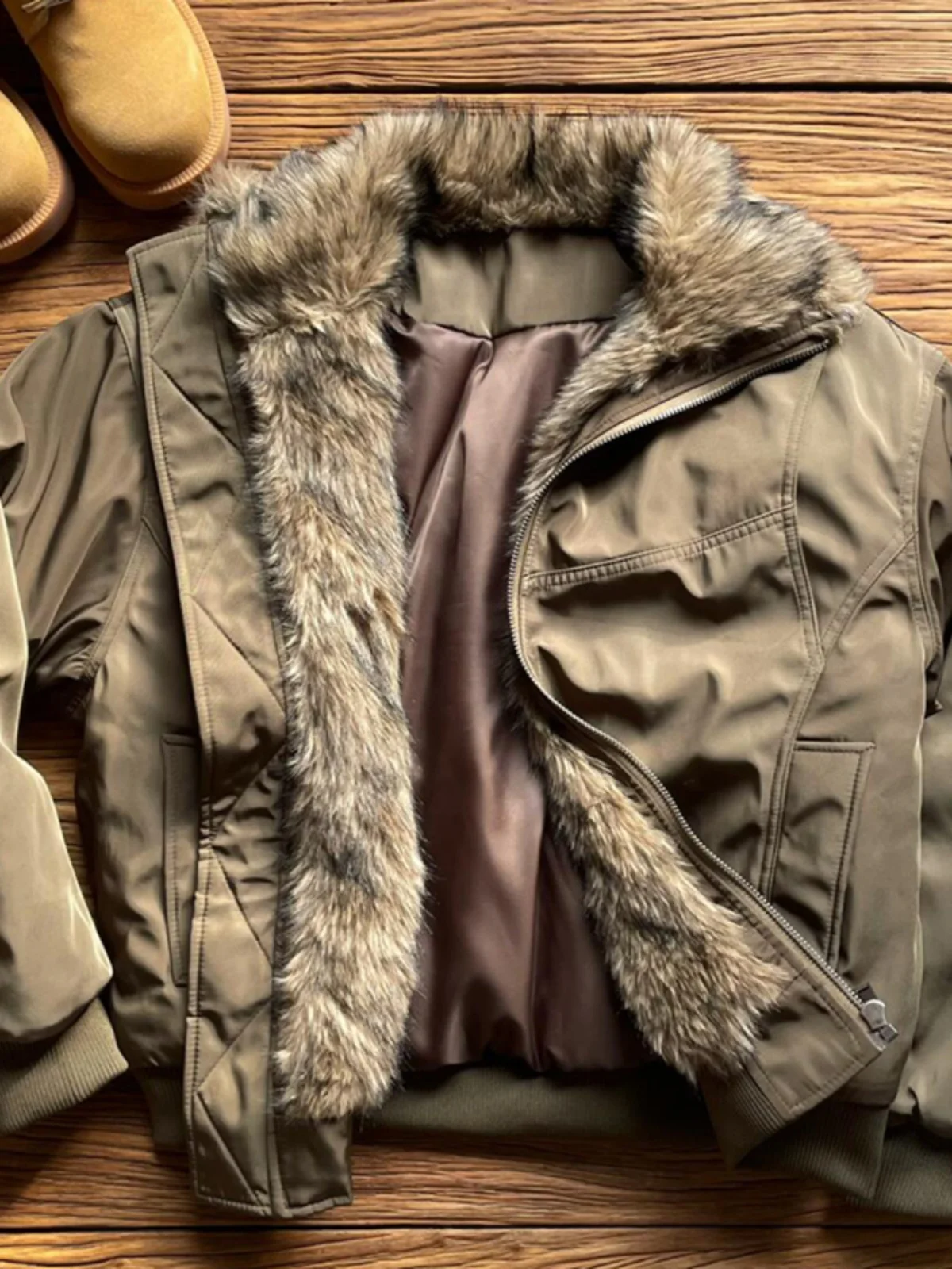 

Мужская зимняя куртка в стиле милитари из хлопка, американская ретро-модель, утепленная, с меховым воротником, молодежная повседневная верхняя одежда