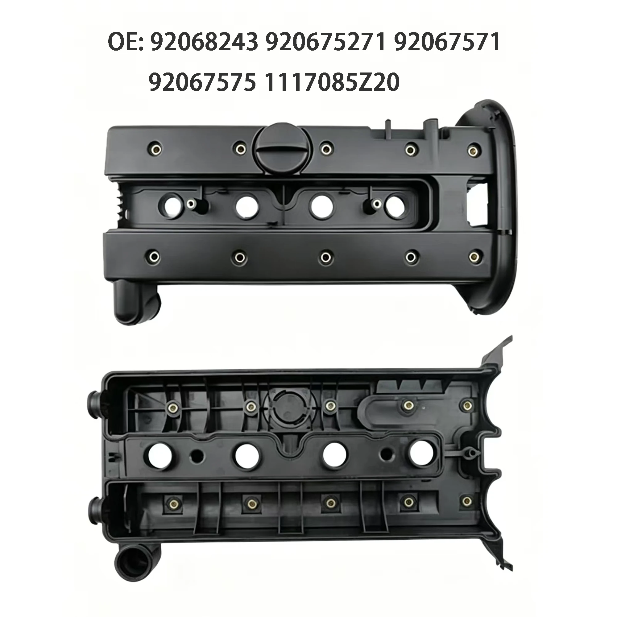 92068243 Plastic Engine Valve Cover Valve Chamber for Chevrolet Captiva Opel Antara 1.8L Plastic Valve Cover 920675271