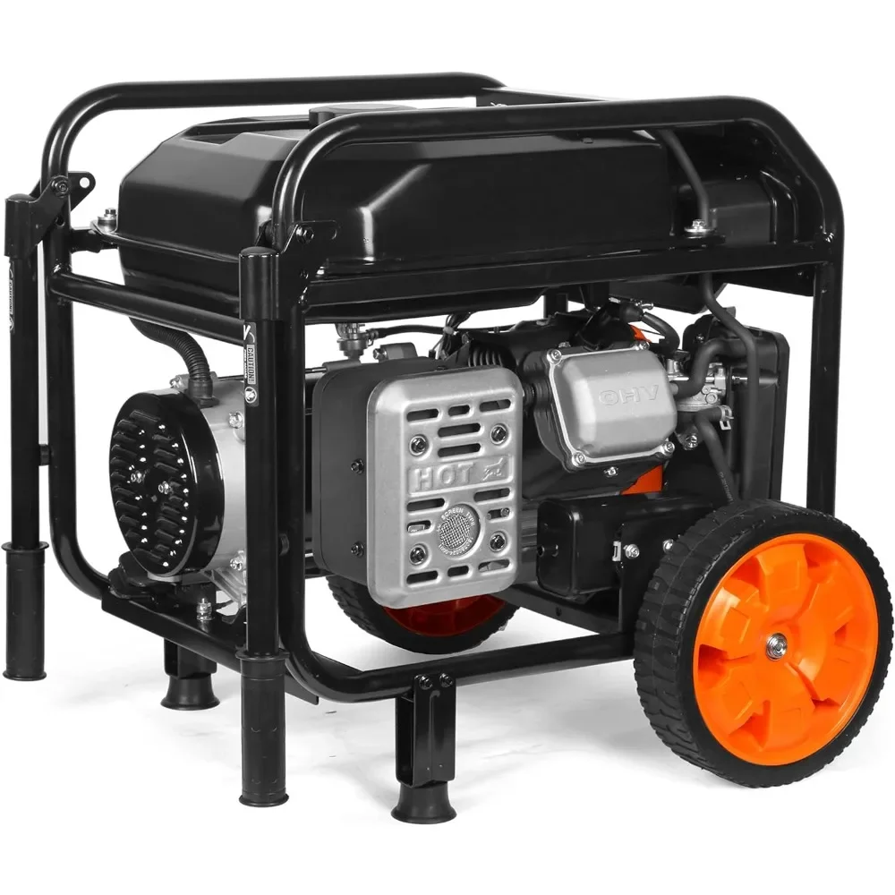 5600 Watt Draagbare Generator, Elektrische Start, 224cc, Transfer-Switch En Rv-Ready Met Co-Shutdown Sensor (Gn5602x)